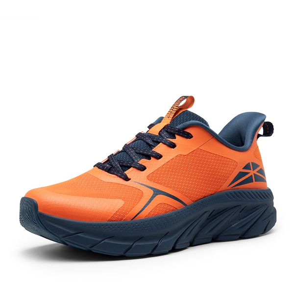 [ALLSWIFIT 1.0] Men's Comfortable Athleisure Sneakers - ORANGE/NAVY BLUE -  0